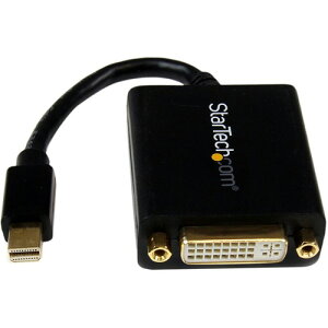 StarTech�Dcom�@Mini�@DisplayPort�|DVI�ϊ��A�_�v�^�@Mini�@DP�i�I�X�j�|DVI�|I�i���X�j�@1920×1200�@�u���b�N�@MDP2DVI�@1��