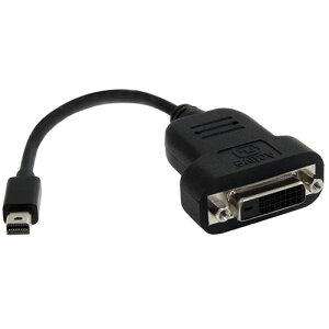 �y����񂹕i�z StarTech�Dcom�@Mini�@DisplayPort�|DVI�A�N�e�B�u�ϊ��A�_�v�^�@Mini�@DisplayPort�i�I�X�j�|DVI�@D�i���X�j�@MDP2DVIS�@1�� �y���������z