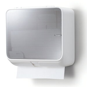 ペーパータオルホルダー 壁掛け 業務用 小判 400枚用 50430