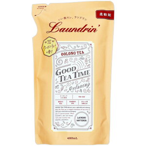 【お取寄せ品】 ネイチャーラボ ランドリン 柔軟剤 ウーロンティーの香り 詰替 480mL 1個