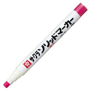 【お取寄せ品】 サクラクレパス 油性マーカー ソリッドマーカー 細字 赤 SC−S#19 1本