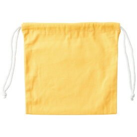 三栄産業　11号帆布硬貨集金用巾着袋　レモン　KC2525SET5−04　1パック（5枚）