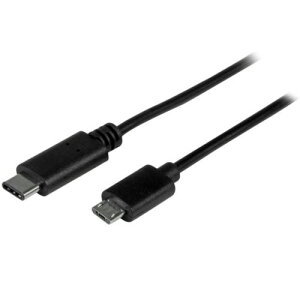 y񂹕iz StarTechDcom@USB@C|MicroBϊP[u@0D5m@ubN@USB2CUB50CM@1{