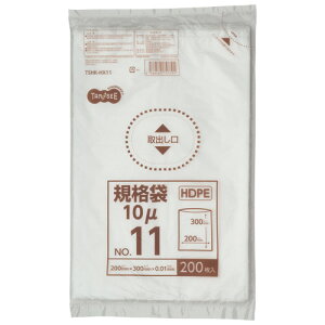 TANOSEE@HDPEKi܁@RȂ@11@R200×^e300×0D01mm@1pbNi200j