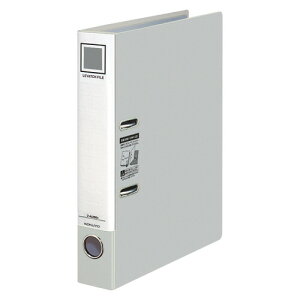 コクヨ レバッチファイル A4タテ 2穴 280枚収容 28mmとじ 背幅56mm シルバー フ−AL280C 1冊