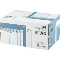 TANOSEE　αエコカラーペーパーII　A4　クリーム　業務用パック　1箱（5000枚：500枚×10冊） 【送料無料】
