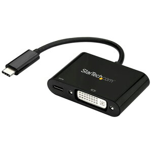 y񂹕iz StarTechDcom@USB@TypeC|DVI@ϊfBXvCA_v^@USB@PDΉ@1920×1200Ή@ubN@CDP2DVIUCP@1