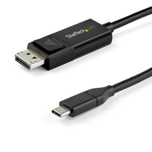 y񂹕iz StarTechDcom@USB@TypeC|DisplayPort@1D4ϊP[u@1m@ubN@CDP2DP141MBD@1{ yz