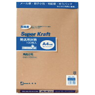 高春堂　ピース　発送用封筒スーパークラフト　テープ付　角2　100g／m2　731－00　1パック（100枚）