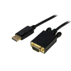 y񂹕iz StarTechDcom@DisplayPort|VGAϊP[u@3m@ubN@DP2VGAMM10B@1{ yz