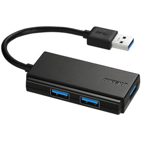 【お取寄せ品】 バッファロー　USB3．0　バスパワーハブ　3ポート　ブラック　BSH3U100U3BKZ　1個
