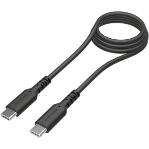 �y����񂹕i�z �����d�q�H�Ɓ@USB2�D0�@Type�|C�^Type�|C�\�t�g�P�[�u���@�ߔM�h�~�@�u���b�N�@1�D0m�@TH279CC10K�@1�{