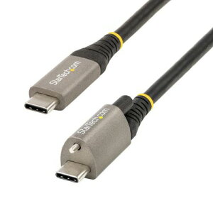 �y����񂹕i�z StarTech�Dcom�@�g�b�v���b�N�t��USB�|C�P�[�u���@1m�@10Gbps�^USB�@3�D1�i3�D2�@Gen1�j�^100W�i5A�jPD�@USB31CCTLKV1M�@1�{ �y���������z