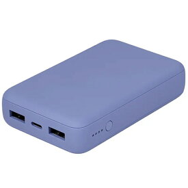 【お取寄せ品】 オウルテック　小型軽量モバイルバッテリー　10000mAh　アッシュブルー　OWL−LPB10012−RAB　1個 【送料無料】