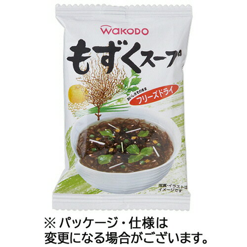 アサヒグループ食品　WAKODO　もずくスープ　3.6g　1箱（20食）