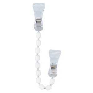 �y����񂹕i�z ���h�v���X�`�b�N�@���R�ɋȂ��閜�\�N���b�v�@��^���ڂˌN�@10�A���@25×280mm�@�z���C�g�@CC�|850�|W�@1��