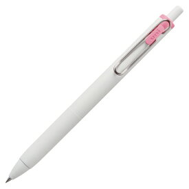 三菱鉛筆　ゲルインクボールペン　ユニボール　ワン　0．5mm　ライトピンク　（軸色：オフホワイト）　UMNS05．51　1本