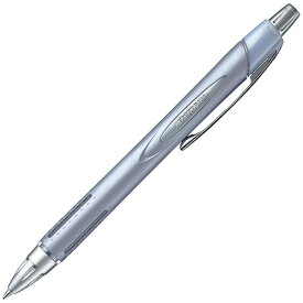 三菱鉛筆　油性ボールペン　ジェットストリーム　ラバーボディ　0．7mm　黒　（軸色：シルバー）　SXN25007．26　1本