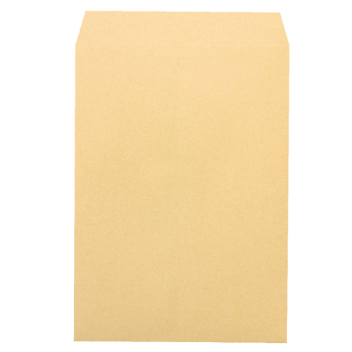 ピース　Ｒ４０再生紙クラフト封筒　角２　８５ｇ／ｍ2　業務用パック　６８１−８０　１箱（５００枚） 