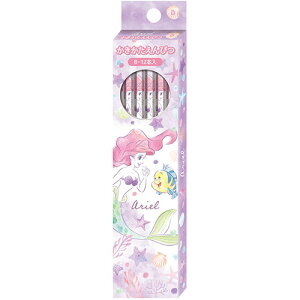 ショウワノート かきかた鉛筆 B リトル・マーメイド 1ダース(12本)
