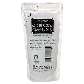 ヤマト　こうさくのり　つめかえパック　80g　K−80P　1個