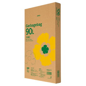 TANOSEE　ゴミ袋エコノミー　半透明　90L　BOXタイプ　1箱（110枚）