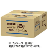 【1箱】ドトールコーヒー　ドリップパック　深煎りブレンド　7．0g　1箱（100袋） 【送料無料】
