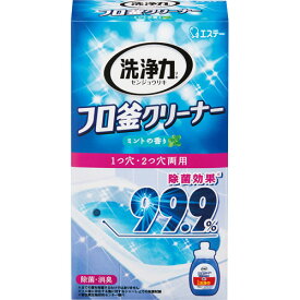 【お取寄せ品】 エステー　洗浄力　フロ釜クリーナー　350g　1個