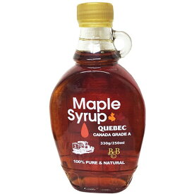 ボーアンドボン　B＆B　メープルシロップ　アンバーカラー＆リッチテイスト　330g　1本