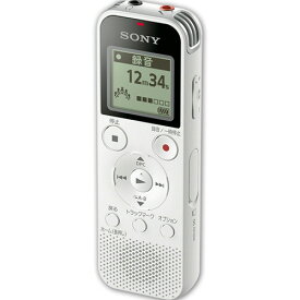 【お取寄せ品】 ソニー　ステレオICレコーダー　4GB　ホワイト　ICD−PX470F／W　1台 【送料無料】