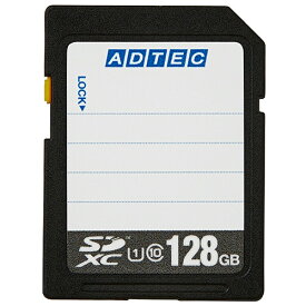 アドテック　SDXCメモリカード　128GB　UHS－I　Class10　インデックスタイプ　AD－SDTX128G／U1R　1枚 【送料無料】