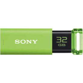 ソニー　USBメモリー　ポケットビット　Uシリーズ　32GB　グリーン　USM32GU　G