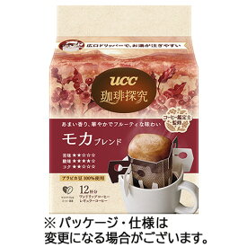 UCC　珈琲探究　ワンドリップコーヒー　モカブレンド　1パック（12袋）
