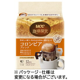 UCC　珈琲探究　ワンドリップコーヒー　コロンビアブレンド　1パック（12袋）