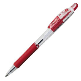ゼブラ　油性ボールペン　ジムノックUK　0.7mm　赤　BN10−R　1本