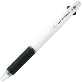 三菱鉛筆　ジェットストリーム　3色ボールペン　0．5mm　（軸色：白）　SXE340005．1　1本