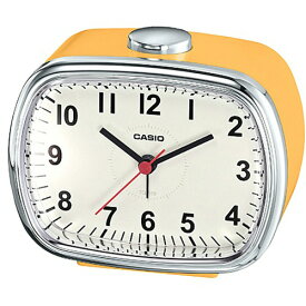 【お取寄せ品】 カシオ　クオーツ置時計　レトロイエロー　TQ－159－9JF　1台