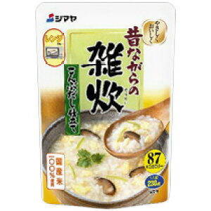 シマヤ 昔ながらの雑炊 こんぶだし仕立て 230g 1パック