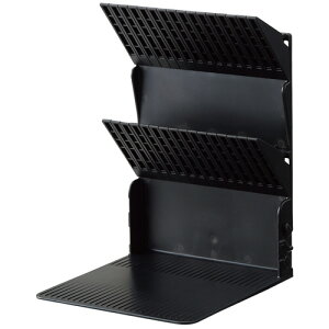 【お取寄せ品】 リヒトラブ 1冊でも倒れないブックスタンド Medium A4 ブラック A−3580−24 1個