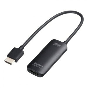 �y����񂹕i�z �T�����T�v���C�@HDMI�|DisplayPort�ϊ��A�_�v�^�i4K�^60Hz�j�@AD�|HD31DP�@1�� �y���������z