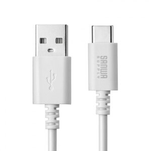 �y����񂹕i�z �T�����T�v���C�@USB2�D0�@TypeC�|A�P�[�u���@1�D5m�@�z���C�g�iRoHS�w��10�����j�@KU�|CA15W�@1�{