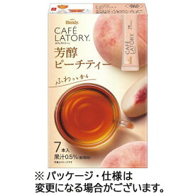 味の素AGF　ブレンディ　カフェラトリー　スティック　芳醇ピーチティー　1箱（7本）