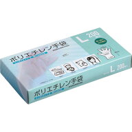 クラフトマン　ポリエチレン手袋　L　PGHK−03　1パック（200枚）