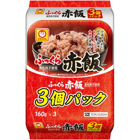 東洋水産　マルちゃん　ふっくら赤飯　160g／個　1パック（3個）