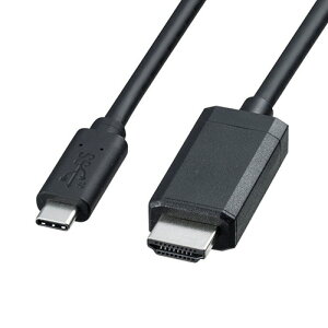 �T�����T�v���C�@TypeC�|HDMI�ϊ��P�[�u���i4K�^60Hz�Ή��j�@�u���b�N�@3m�@KC�|ALCHD30K�@1�{ �y���������z