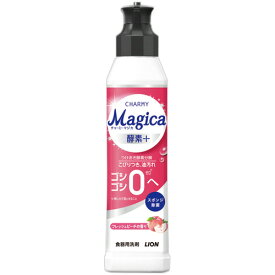 ライオン　チャーミー　Magica　酵素＋　フレッシュピーチの香り　本体　220mL　1本