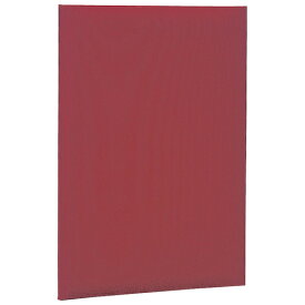 ナカバヤシ　証書ファイル　布クロス　A4　二つ折り　同色コーナー固定タイプ　赤　FSH−A4R　1冊