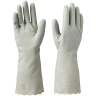 川西工業　ビニール手袋　薄手　グレー　M　＃2150G−M　1双