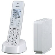 【お取寄せ品】 シャープ　コードレス電話機　子機1台　ホワイト系　JD−SF3CL−W　1台 【送料無料】