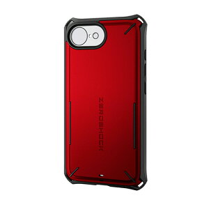 �y����񂹕i�z �G���R���@iPhone�@16e�@ZEROSHOCK�@Solid�@Plus�@�P�[�X�@���b�h�@PM�|A25SZEROSPRD�@1�� �y���������z